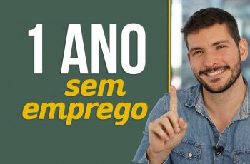 1 ano sem emprego